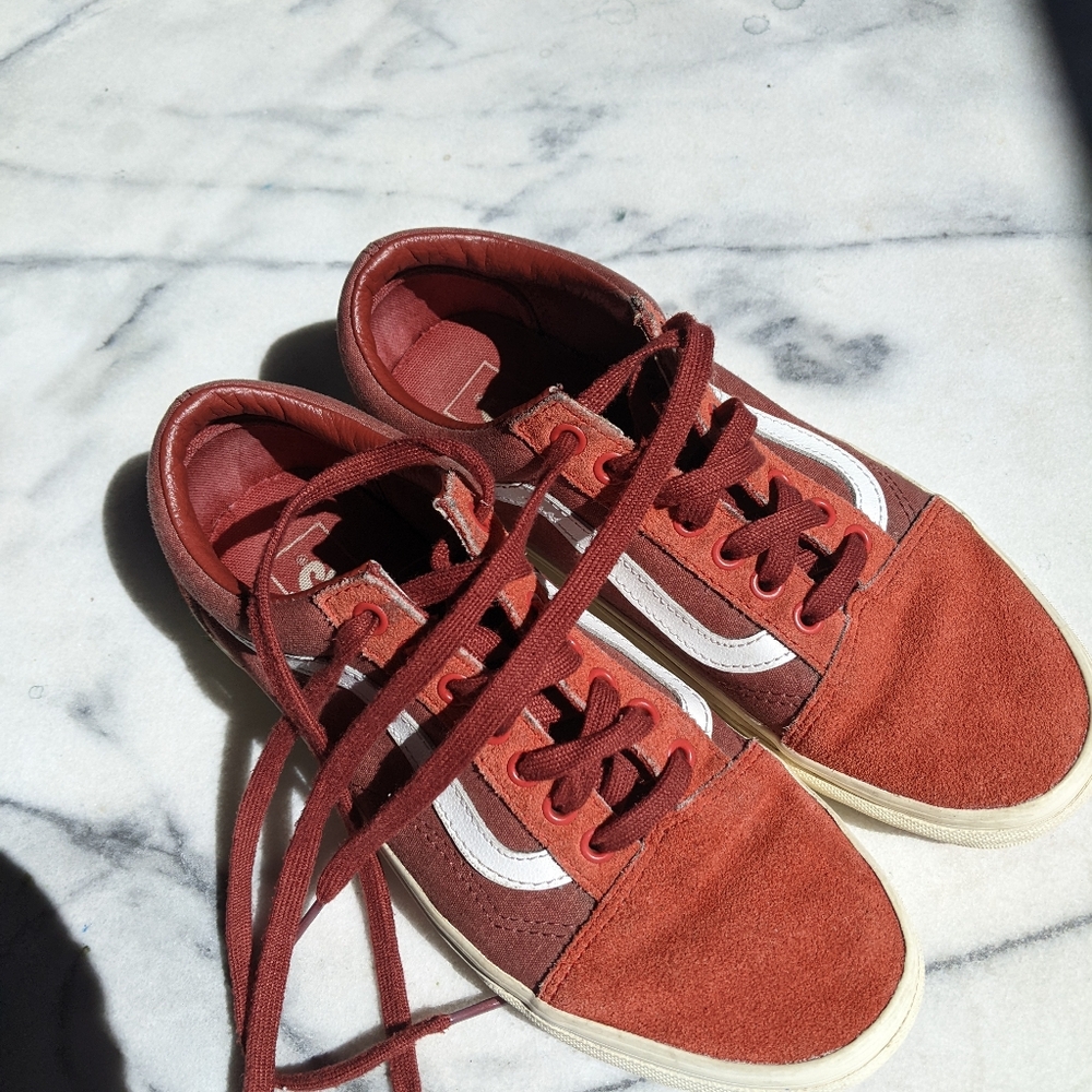 Van's Old Skool canvas and suede sneakers wm9/m7.5